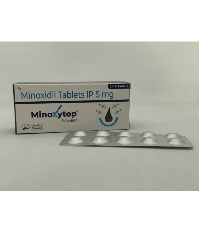 Миноксидил Minoxidil Minoxytop 5 мг 10 таб Healing Pharma