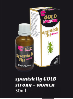 Збуджуючі краплі HOT Spainish Fly Gold для жінок, 30 мл - Зображення 1