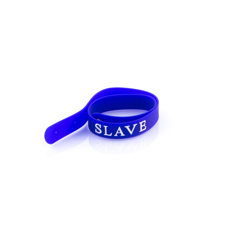 Нашийник-браслет 100% медичний силікон SLAVE NO TABOO - Зображення 1