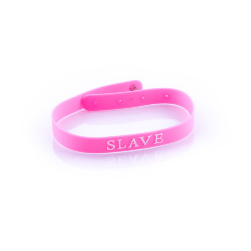 Нашийник-браслет 100% медичний силікон SLAVE NO TABOO - Зображення 6