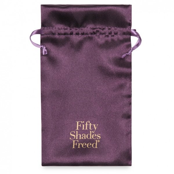 Вібратор для клітора Fifty Shades Freed у формі пелюстки, фіолетовий, 11 х 8 см - Зображення 8