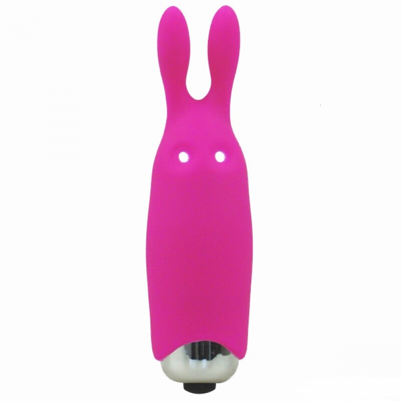 Мінівібратор Adrien Lastic Rabbit рожевий, 8.5 х 2.3 см - Изображение 1