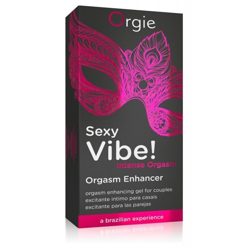 Рідкий вібратор для інтимних зон Orgie Sexy Vibe! Intense Orgasm посилення оргазму, 15 мл - Зображення 3