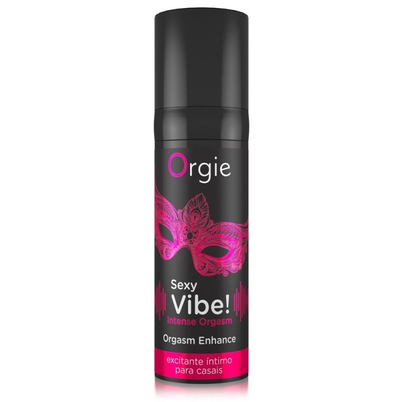 Рідкий вібратор для інтимних зон Orgie Sexy Vibe! Intense Orgasm посилення оргазму, 15 мл - Зображення 1