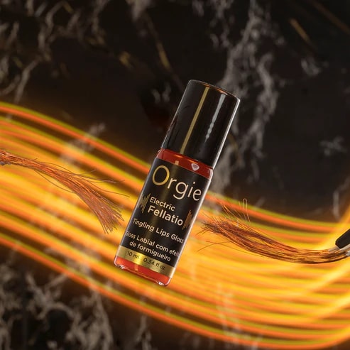 Збуджувальний блиск для губ Orgie Electric Fellatio з вібрацією, 10 мл - Изображение 6