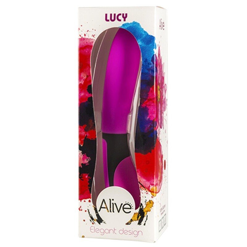 Вібратор Alive Lucy для точки G, фіолетовий, 18 х 3.3 см - Изображение 1