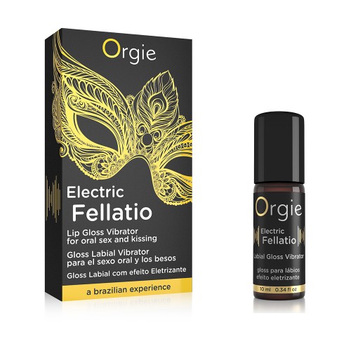 Збуджувальний блиск для губ Orgie Electric Fellatio з вібрацією, 10 мл - Изображение 4