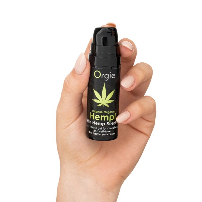 Підсилювач оргазму Orgie Intense Orgasm Hemp з олією канабіса, 15 мл - Изображение 3