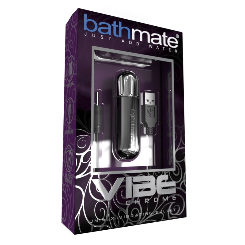 Вібропуля Bathmate Vibe Bullet Chrome - Изображение 2