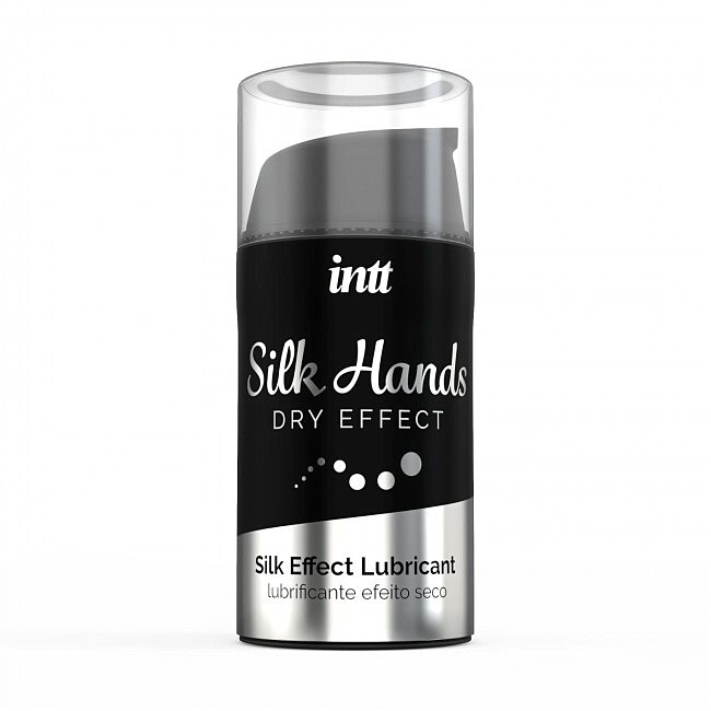 Лубрикант для мастурбації Intt Silk Hands, 15 мл, на силіконовій основі - Изображение 1