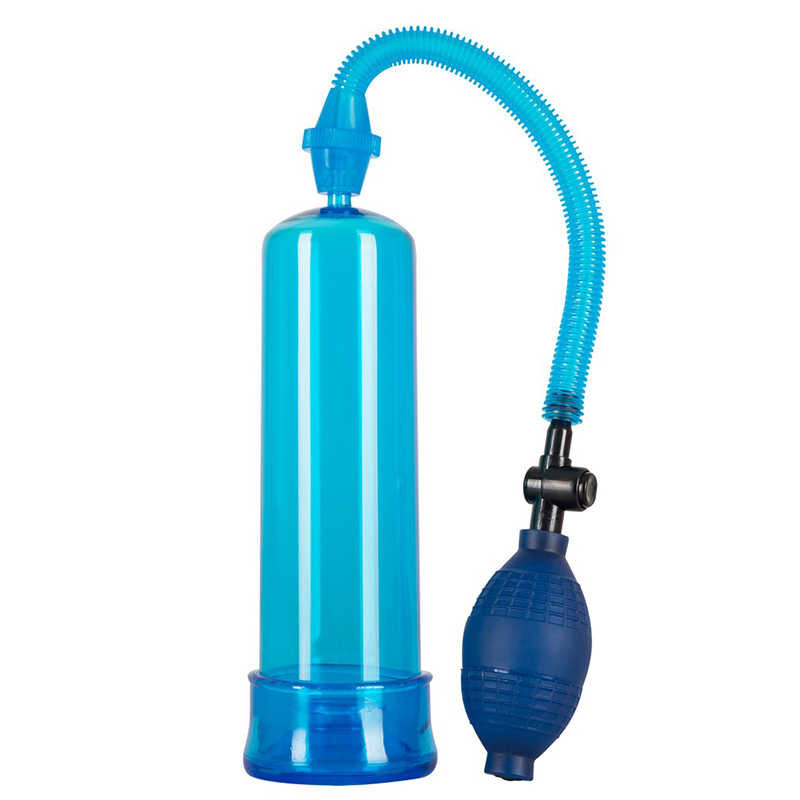 Помпа Bang Bang Penis Pump, синя