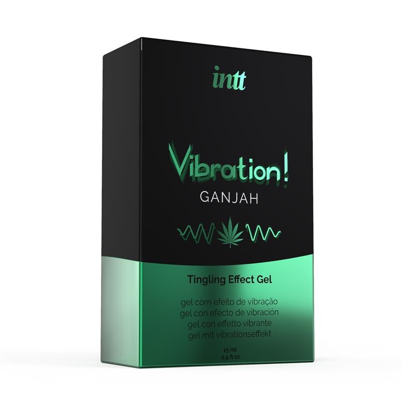 Рідкий вібратор Intt Vibration Ganjah, 15 мл - Изображение 3