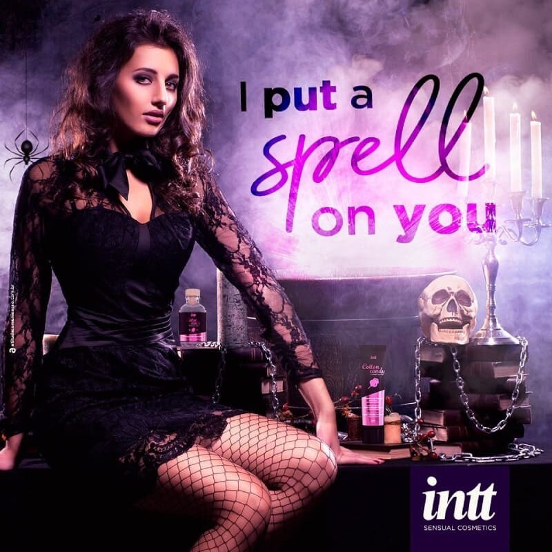 Масажний гель Intt Cotton Candy, 30 мл, з розігрівом для поцілунків зі смаком солодка вата - Изображение 7