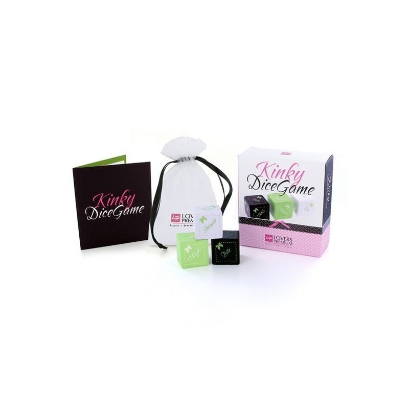 Кубики для сексу Lovers Premium, 3 штуки - Зображення 2
