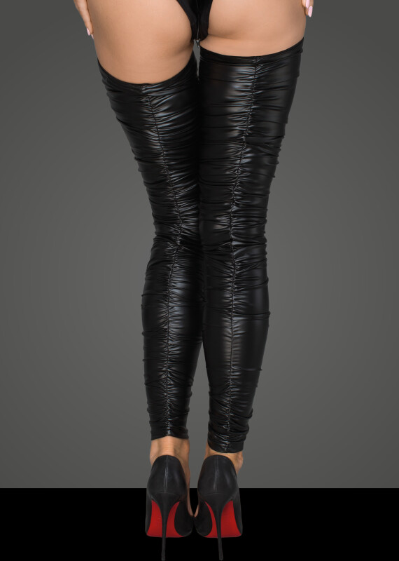 Панчохи без носка F207 Noir Handmade M - Зображення 8