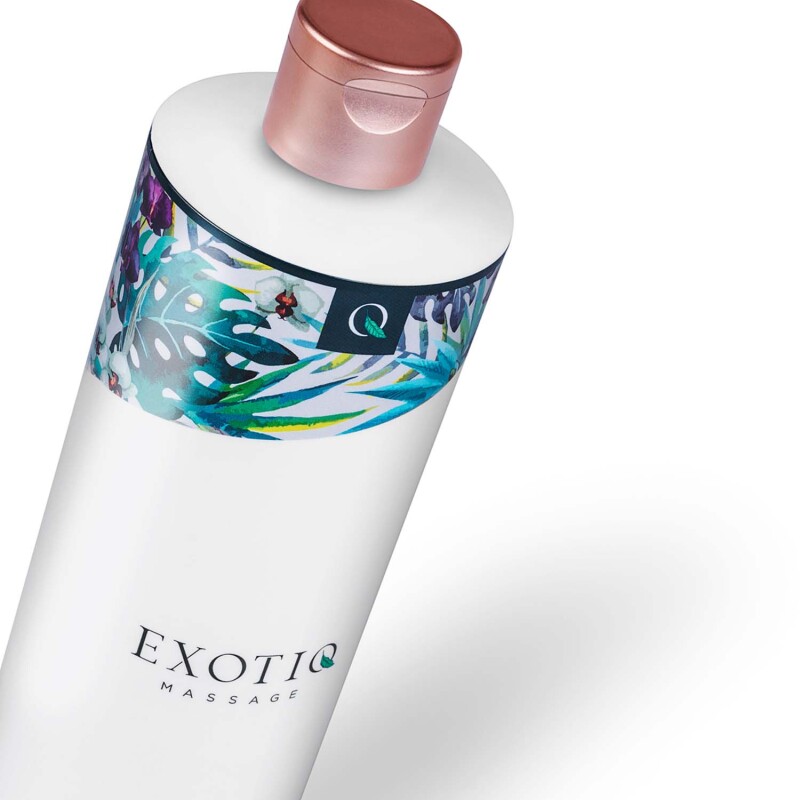 Масажне масло зігріваюче для всього тіла Exotio massage Body to body warming 500 ml - Зображення 1