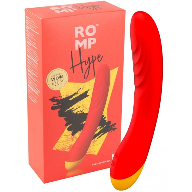 Вібратор Romp Hype червоний