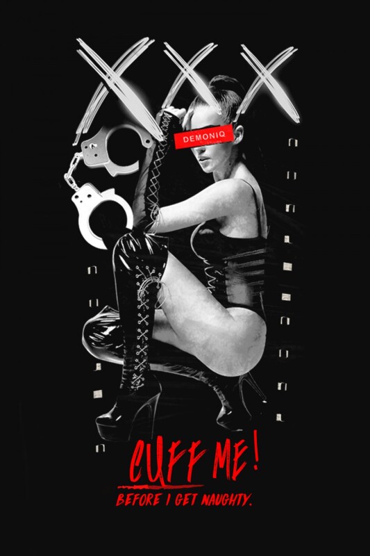 Чоловіча футболка " Cuff me!», XL - Зображення 2