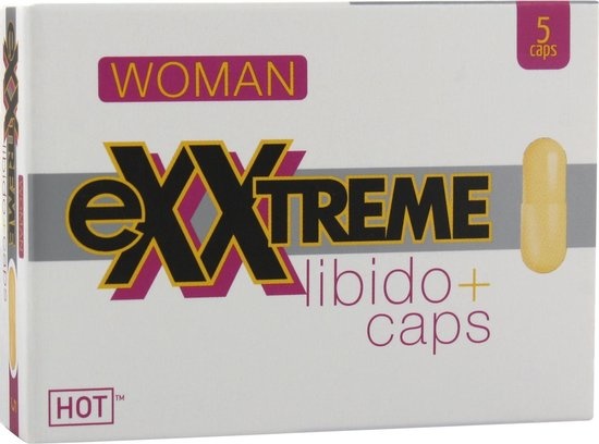Капсули для жінок HOT eXXtreme для підвищення лібідо, 5 шт - Изображение 1