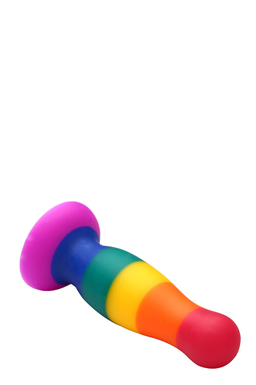 Анальна пробка Dream Toys Colourful Love на присці, 13 х 3.4 см - Изображение 3