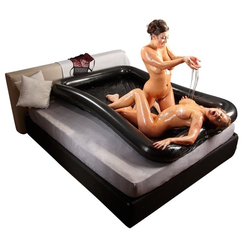 Вініловий надувний матрац Orion Fetish Collection чорний, 140 х 200 см - Изображение 2