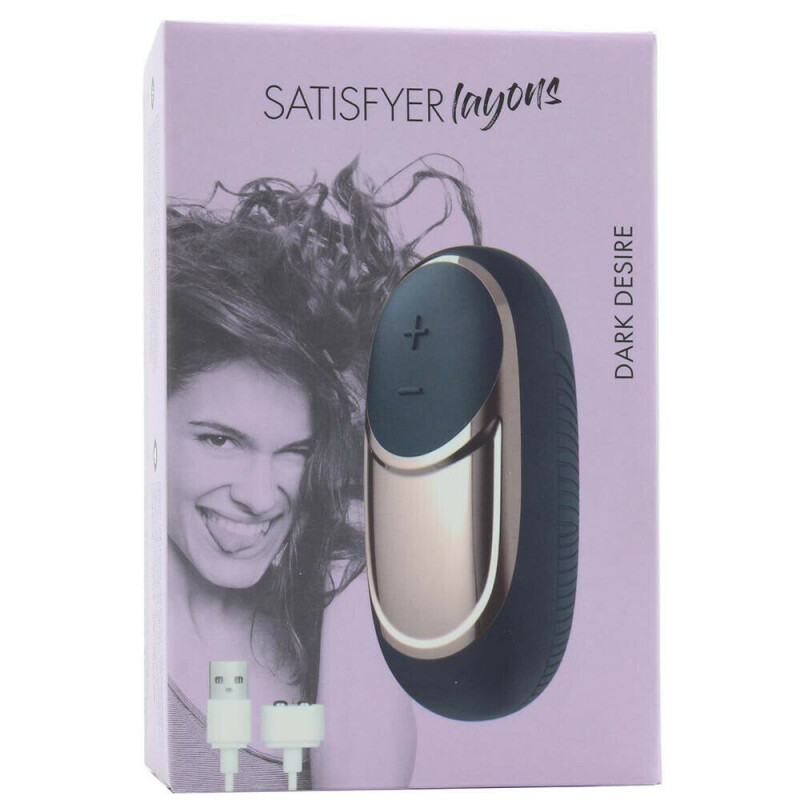 Міні-вібратор Satisfyer Dark Desire чорний, 9.6 х 5 см - Изображение 4