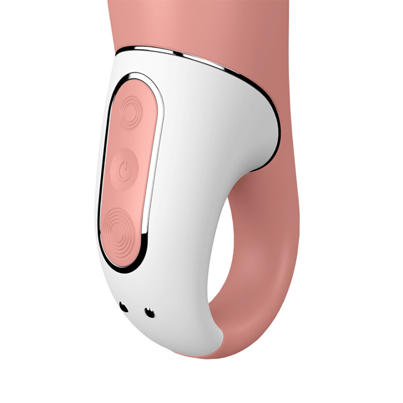 Вібратор реалістичний Satisfyer Master з кільцем, 23.5 х 4.7 см - Изображение 3