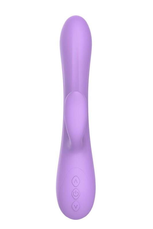 Вібратор-кролик Dream Toys Essentials фіолетовий, 22.8 х 4.4 см - Изображение 3