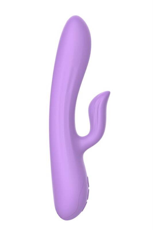 Вібратор-кролик Dream Toys Essentials фіолетовий, 22.8 х 4.4 см - Изображение 2
