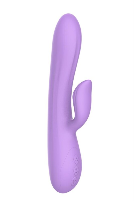 Вібратор-кролик Dream Toys Essentials фіолетовий, 22.8 х 4.4 см