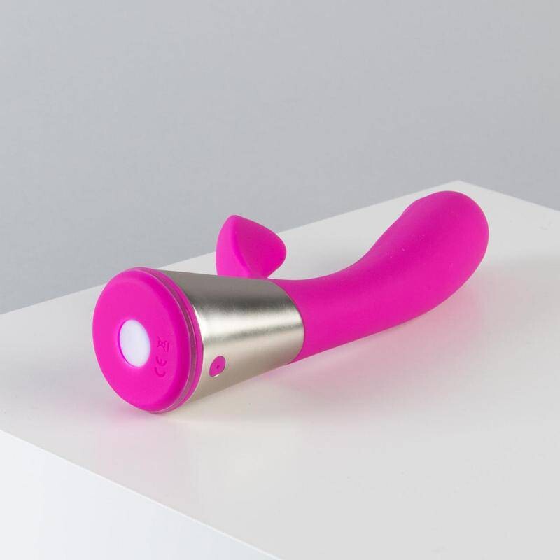 Вібратор-кролик KIIROO Ohmibod Fuse з додатком, рожевий, 18 х 3.4 см - Изображение 9