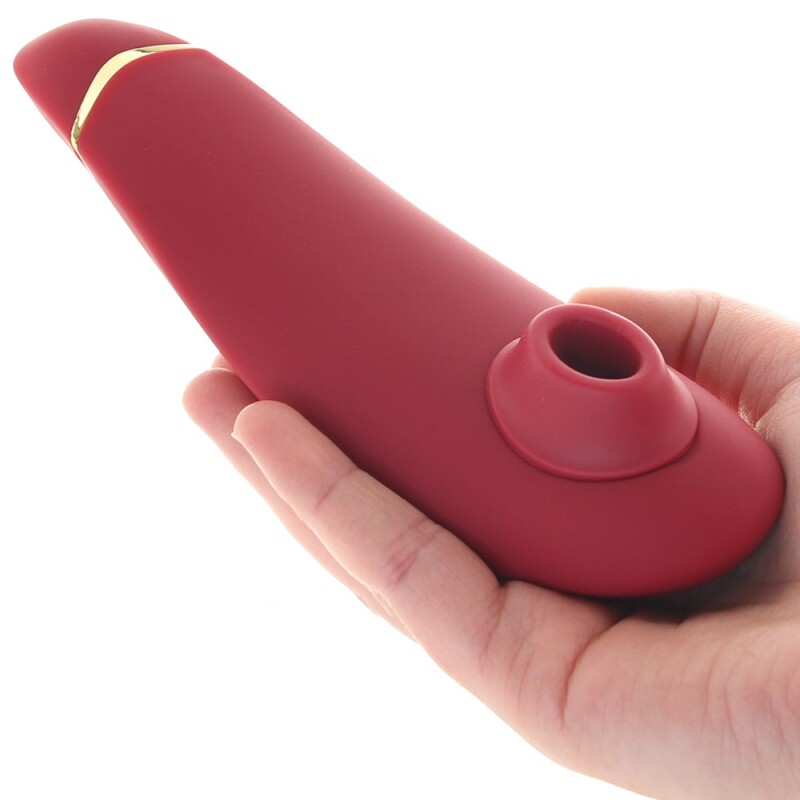 Womanizer Premium 2 безконтактний кліторальний стимулятор (Вуманайзер Преміум 2), бордо - Зображення 7