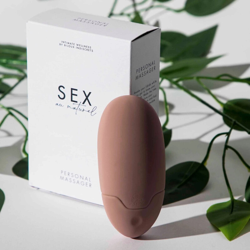 Вібромасажер для клітора та всього тіла Sex au Naturel PERSONAL MASSAGER Bijoux Indiscrets, 9.5 х 4.5 см - Зображення 3