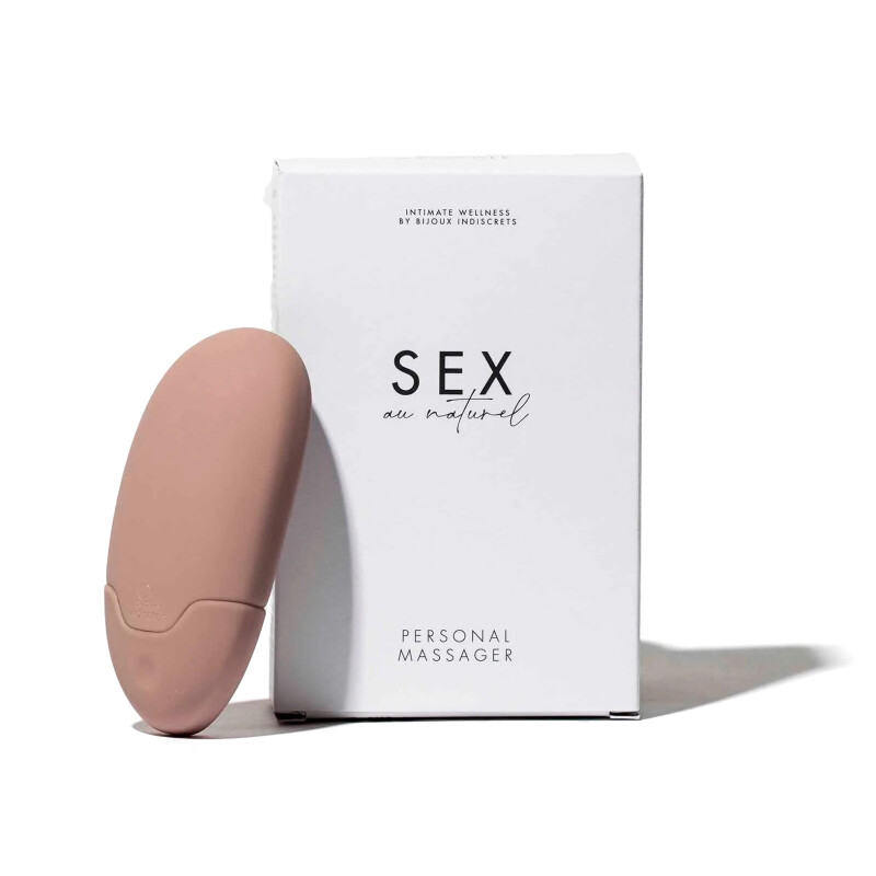 Вібромасажер для клітора та всього тіла Sex au Naturel PERSONAL MASSAGER Bijoux Indiscrets, 9.5 х 4.5 см - Зображення 1