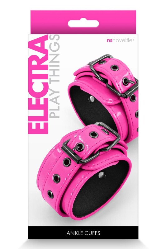 Поножі NS Novelties Electra Ankle Cuffs рожеві - Зображення 1