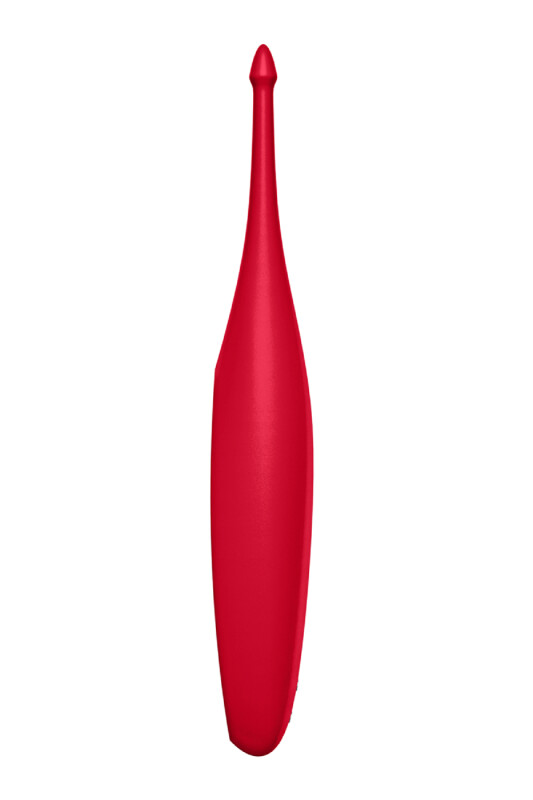 Вібратор Satisfyer Twirling Fun для точкової стимуляції ерогенних зон, червоний, 17.5 х 2.5 см - Зображення 4