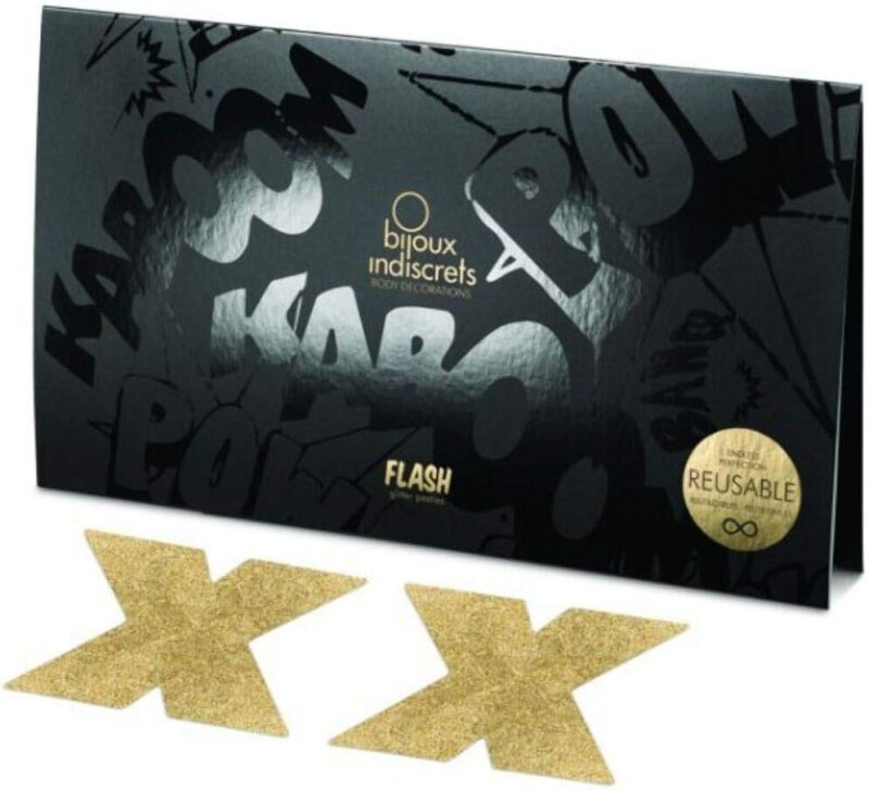 Пестиси у вигляді хрестів Bijoux Indiscrets, золоті