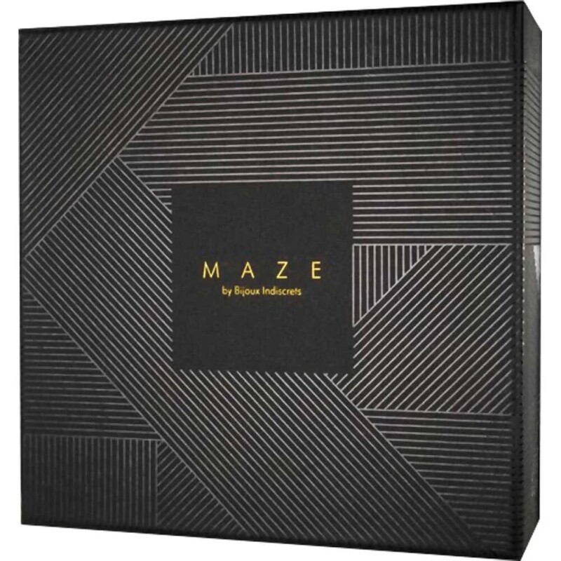 Портупея з екошкіри Bijoux Indiscrets MAZE – Cross Cleavage, чорна - Изображение 6