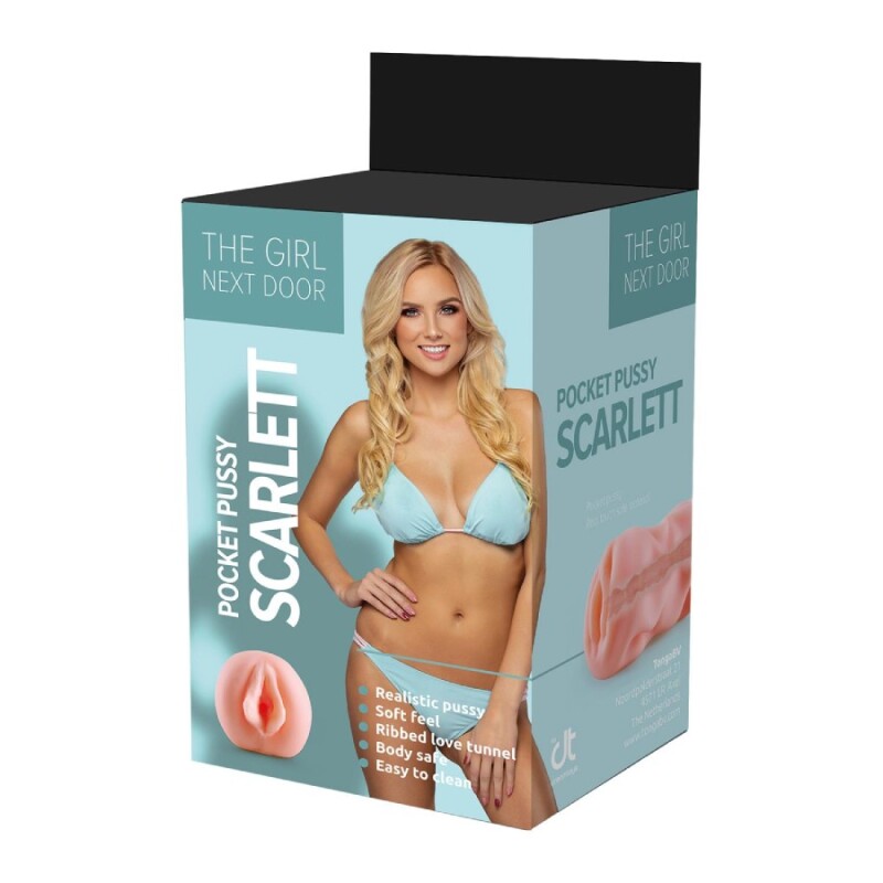 Мастурбатор-вагіна Dreamtoys The girl next door бежевий, 12.2 х 5.5 см - Зображення 1