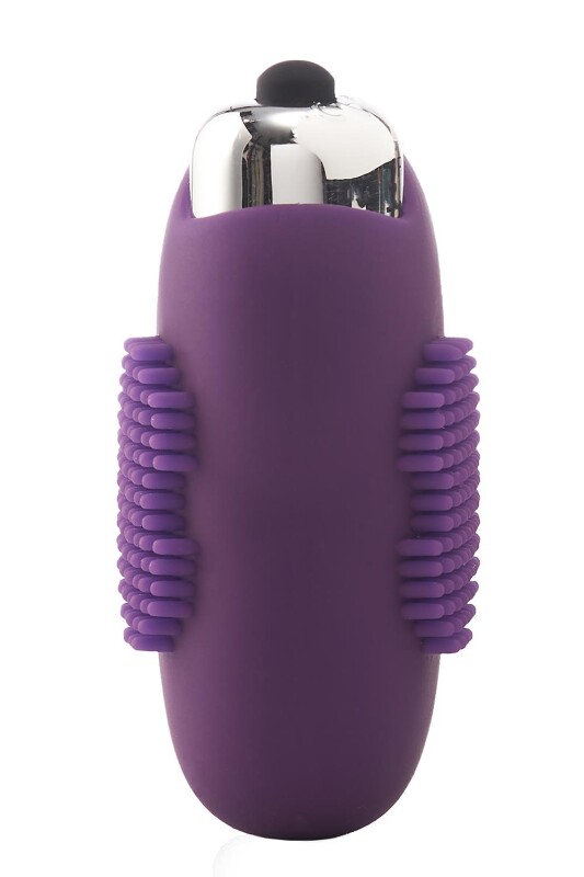 Ерекційне кільце з вібрацією Dream Toys FLIRTS COCKRING PURPLE - Зображення 2
