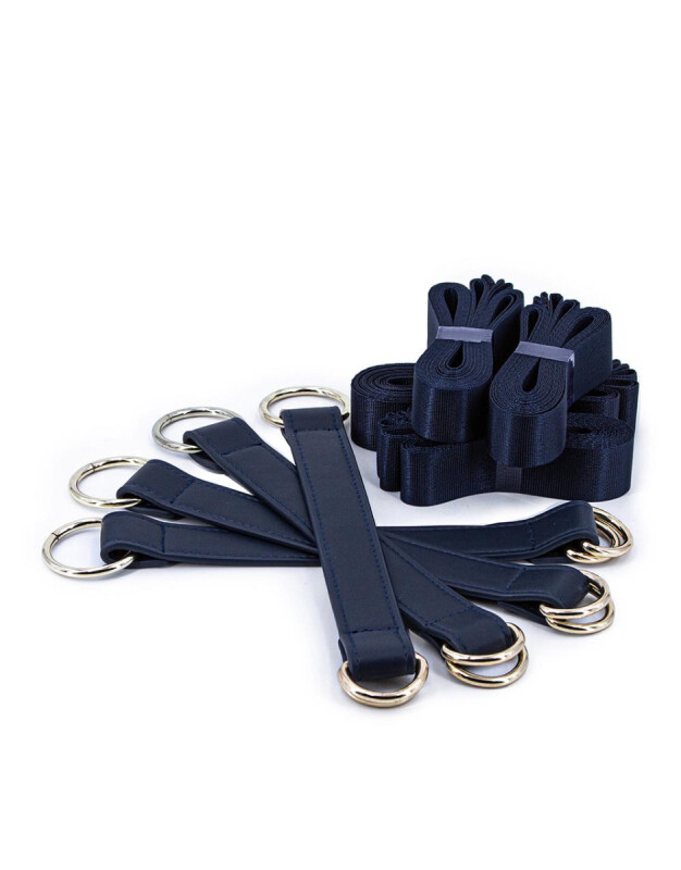 Система фіксації до ліжка NS Novelties Bondage Couture, синя