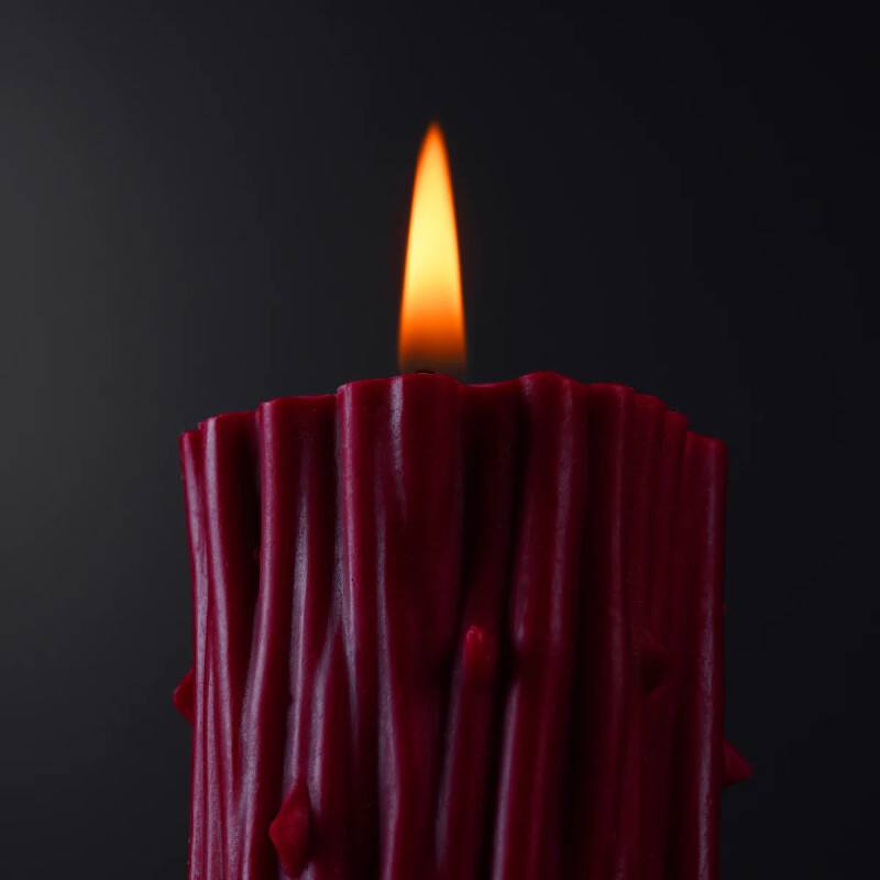 Свічка низькотемпературна UPKO Burning Thorn, червона, 158 г - Изображение 5