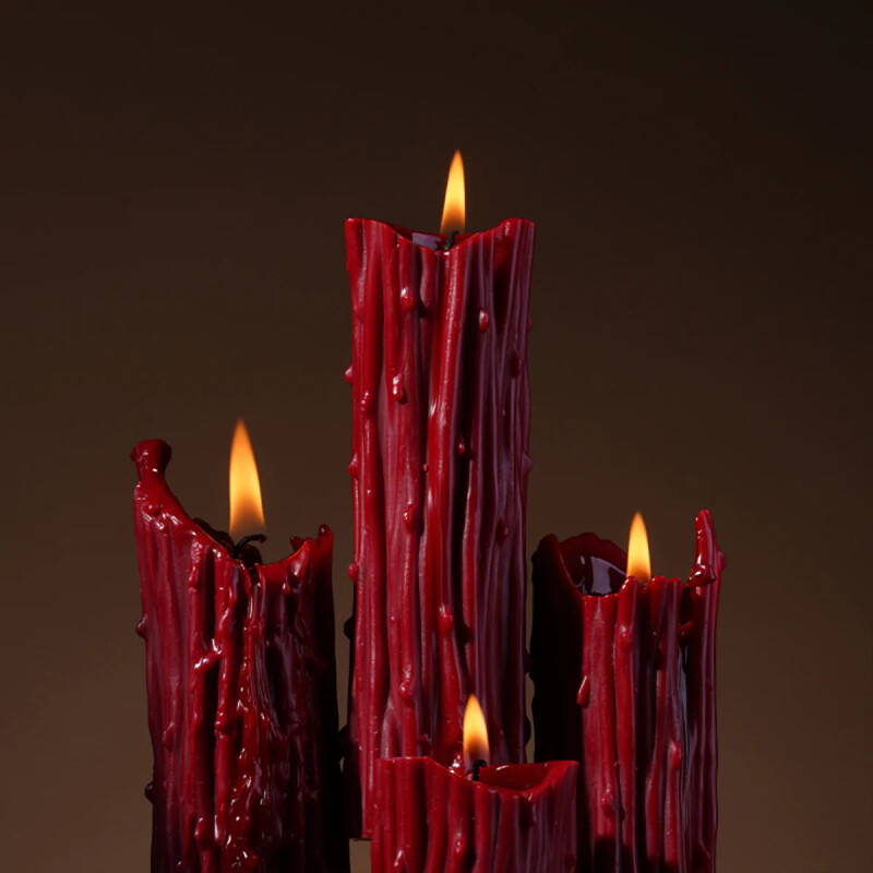 Свічка низькотемпературна UPKO Burning Thorn, червона, 158 г - Изображение 7