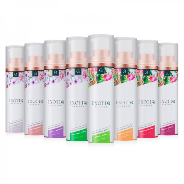 Масажна олія Exotiq Massage Lovely Lavender з ароматом Лаванди, 100 мл - Зображення 5