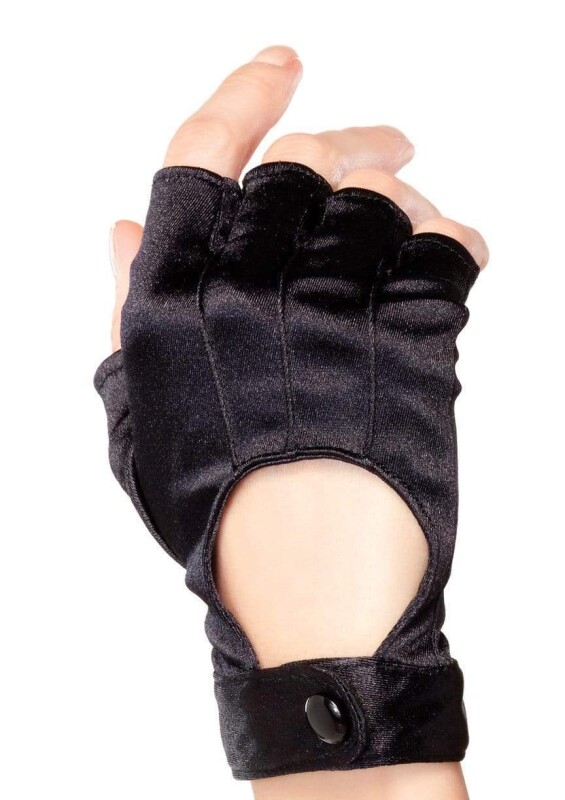 Рукавички Leg Avenue Fingerless Motercycle Gloves чорні, O/S - Изображение 4
