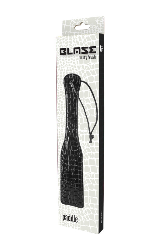 Паддл Dream Toys Blaze з імітацією крокодилової шкіри, чорний, 32 х 6 см - Изображение 1