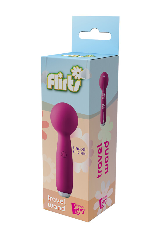 Вібратор мікрофон Dream Toys Flirts рожевий, 3.7 см х 11.2 см - Изображение 1