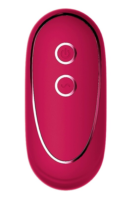 Анальний вібратор Dream Toys Sparkling з пультом та функцією накачування, рожевий, 13.6 х 3.5 см - Изображение 3