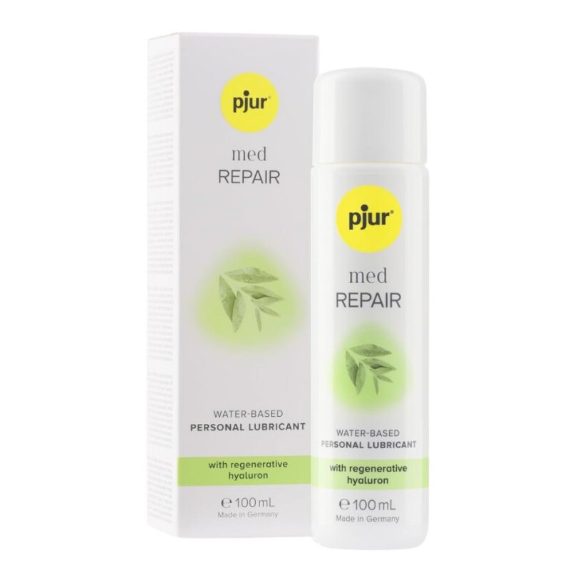 Лубрикант на водній основі Pjur Med Repair Glide Lubricant з гіалуроновою кислотою, 100 мл
