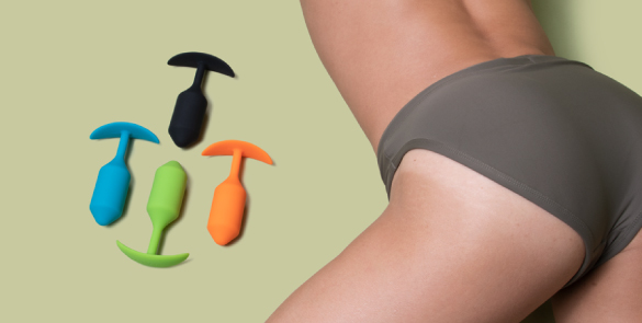 Анальна пробка B-Vibe Snug Plug 2 з обтяженням, фіолетова, 10.5 х 3 см - Зображення 7